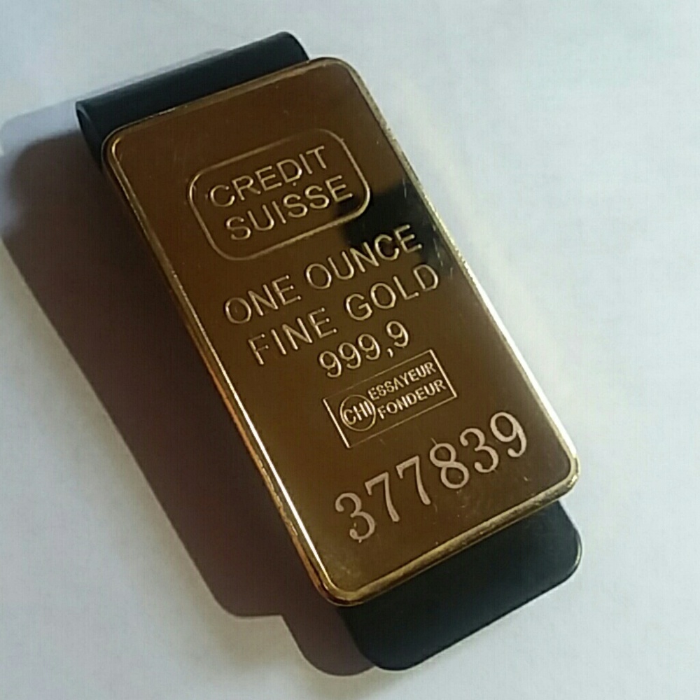 Novelty Credit Suisse Money Clip $
